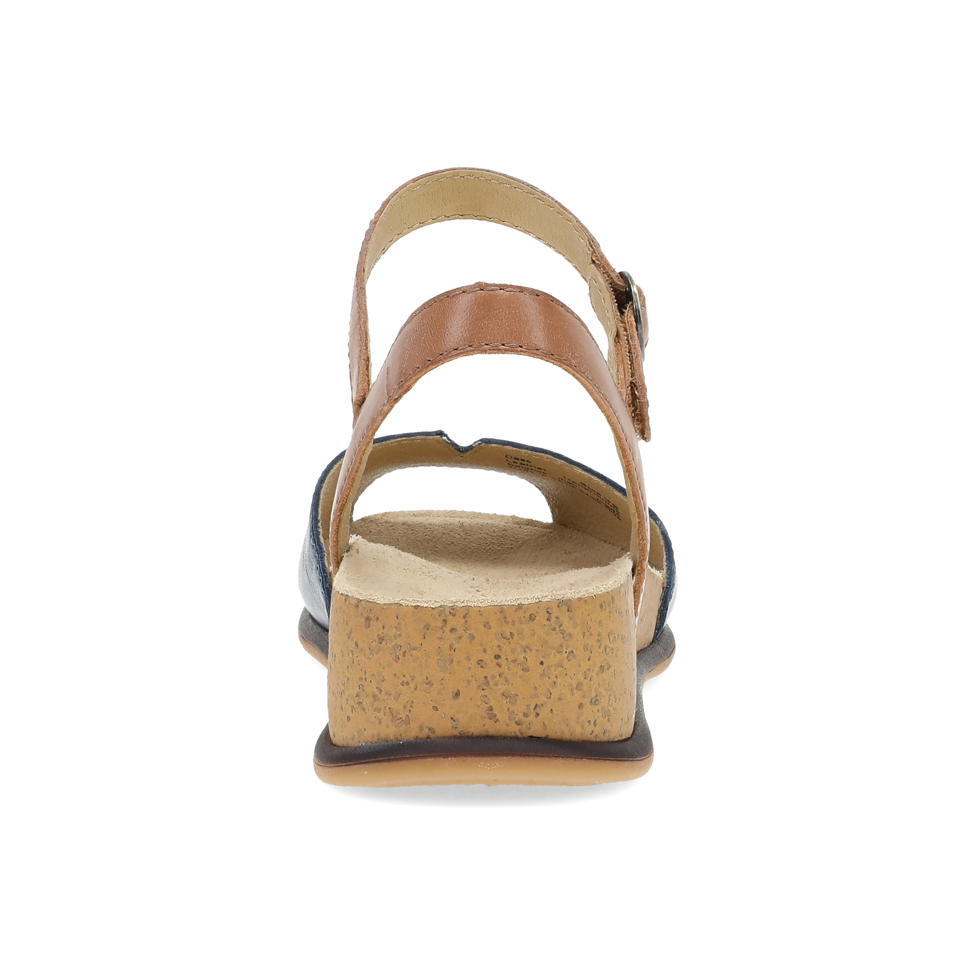 Cass Blue/Tan Leather