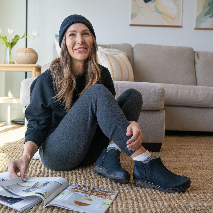 Relaxation and joy are what Makara, the new cork-soled bootie from Dansko will provide. Casual style and legendary comfort will leave you rejuvenated always.