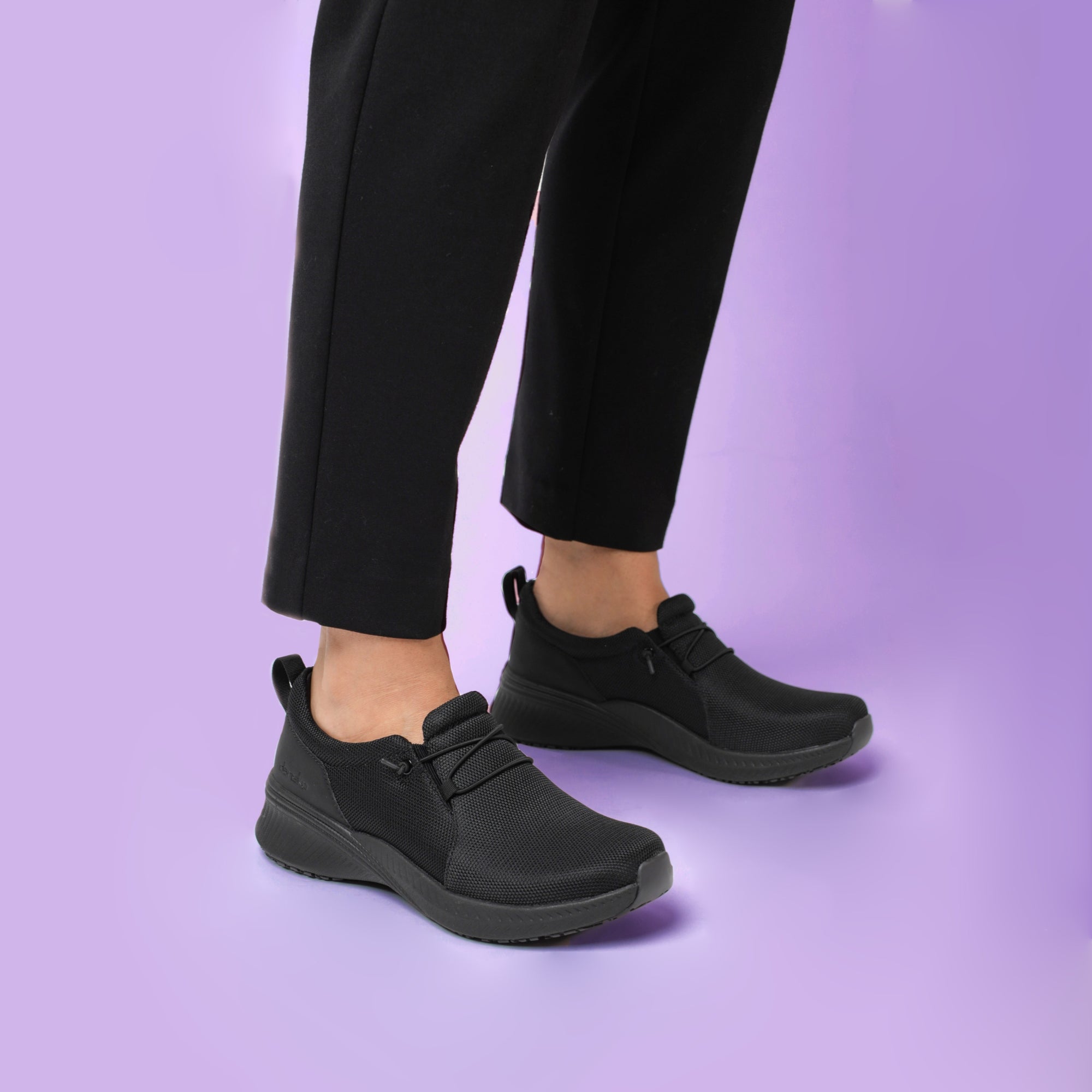 Marlee is the ultimate occupational sneaker thanks to lightweight, sustainable construction and patented slip-resistant outsoles.