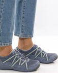 Harlyn Navy Suede