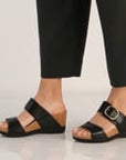 Shannon Pewter/Taupe Leather