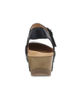 Heel image of Tiffani Black Milled Burnished