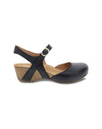 Side image of Tiffani Black Milled Burnished