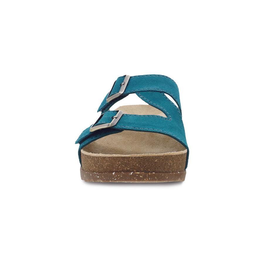 Toe image of Dayna Teal Suede