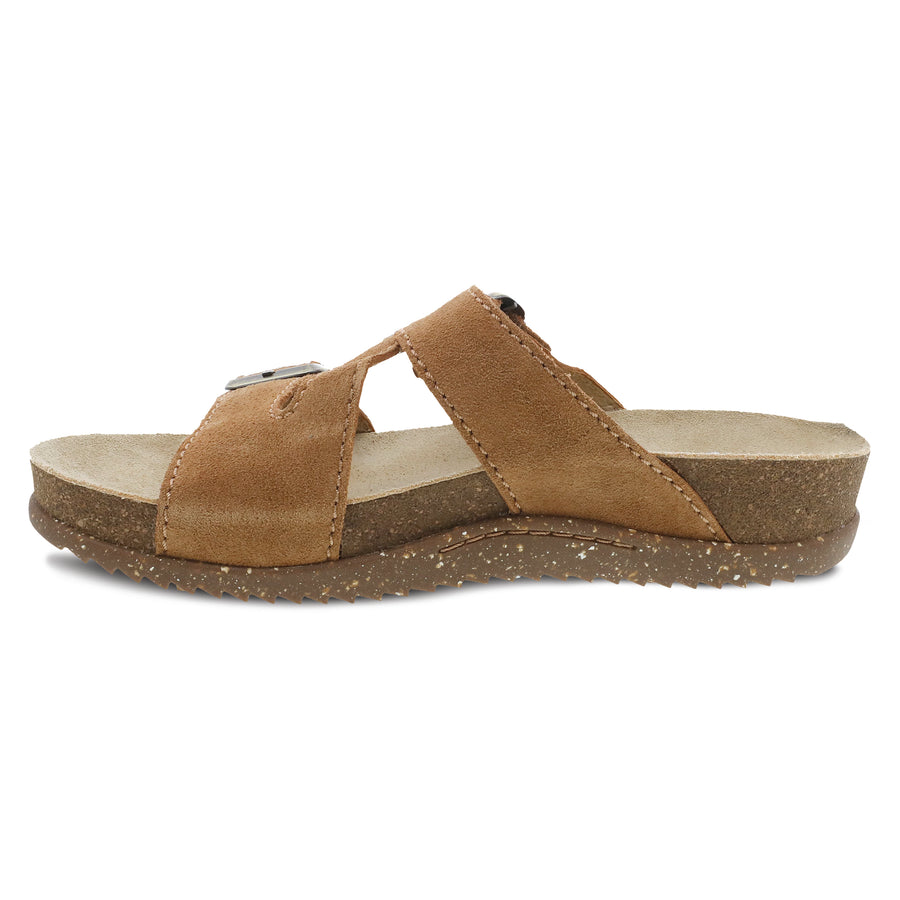 Side image of Dayna Tan Suede