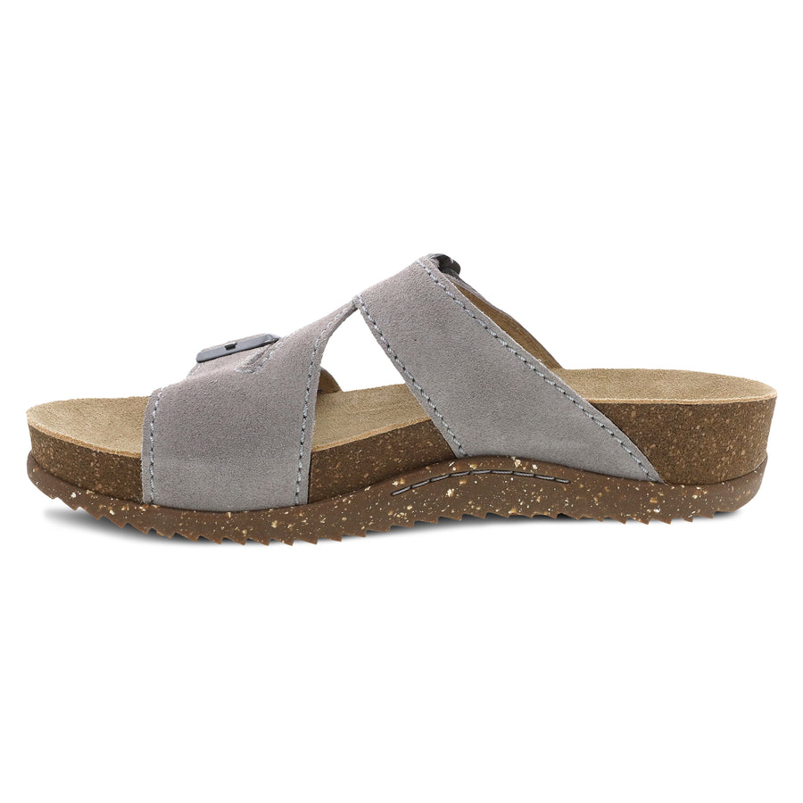 Side image of Dayna Stone Suede