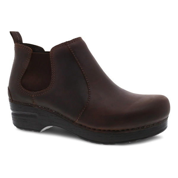 dansko サイドゴアブーツ　焦茶 38 Frankie Antique Brown Oiled – Dansko