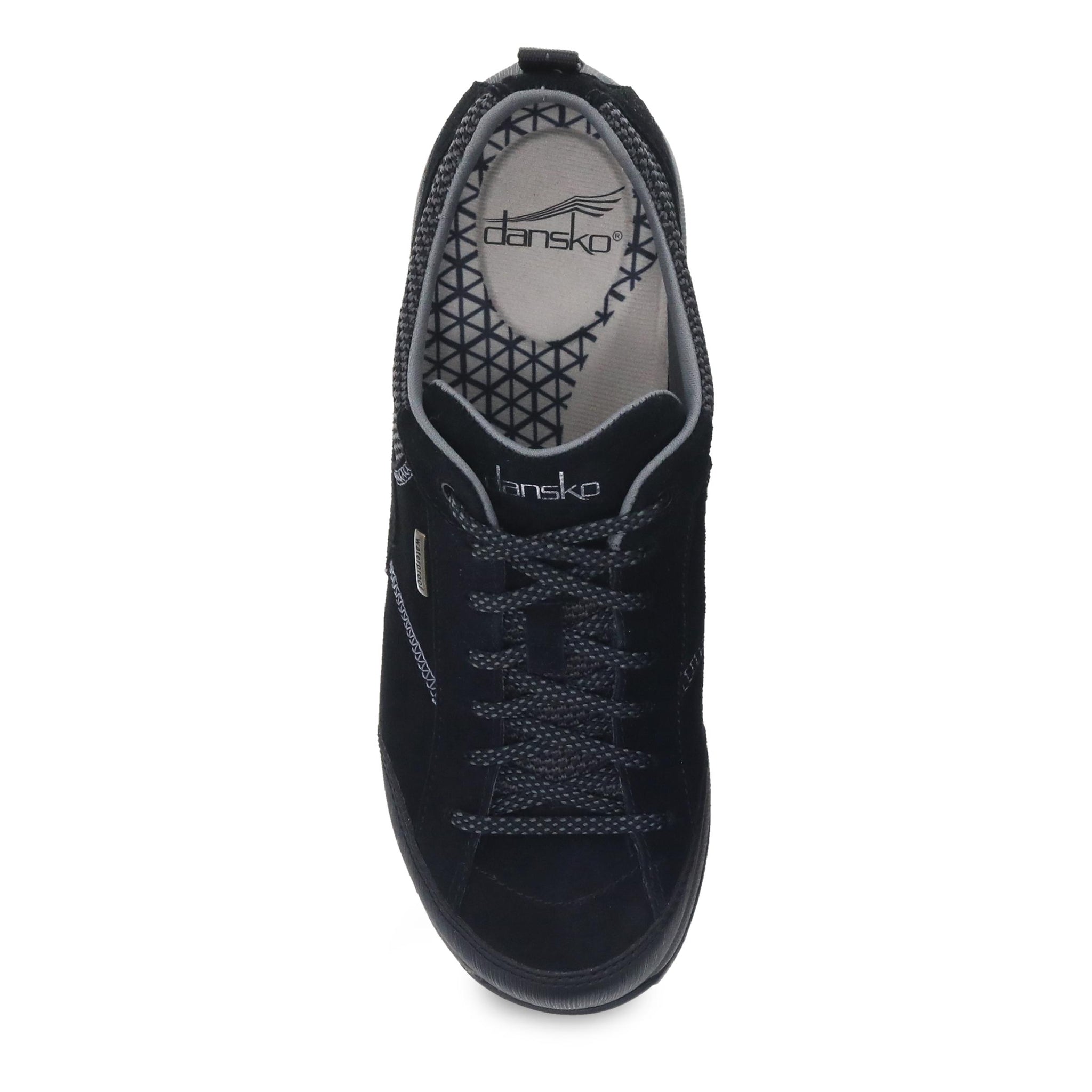 Women's Dansko Footwear style name Paisley Waterproof in color Navy. Sku: 4350551075 - Jay's