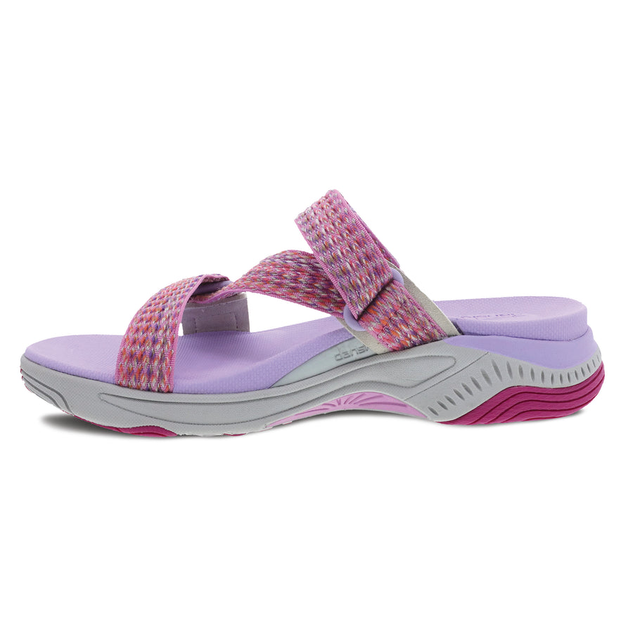 Side image of Rosette Fuchsia Multi Webbing