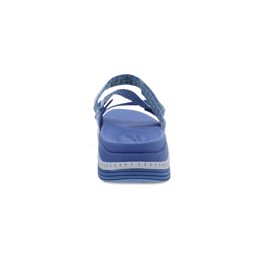 Heel image of Rosette Blue Multi Webbing