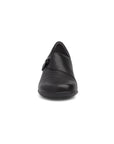 Toe image of Franny Black Milled Nappa