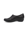 Side image of Franny Black Milled Nappa