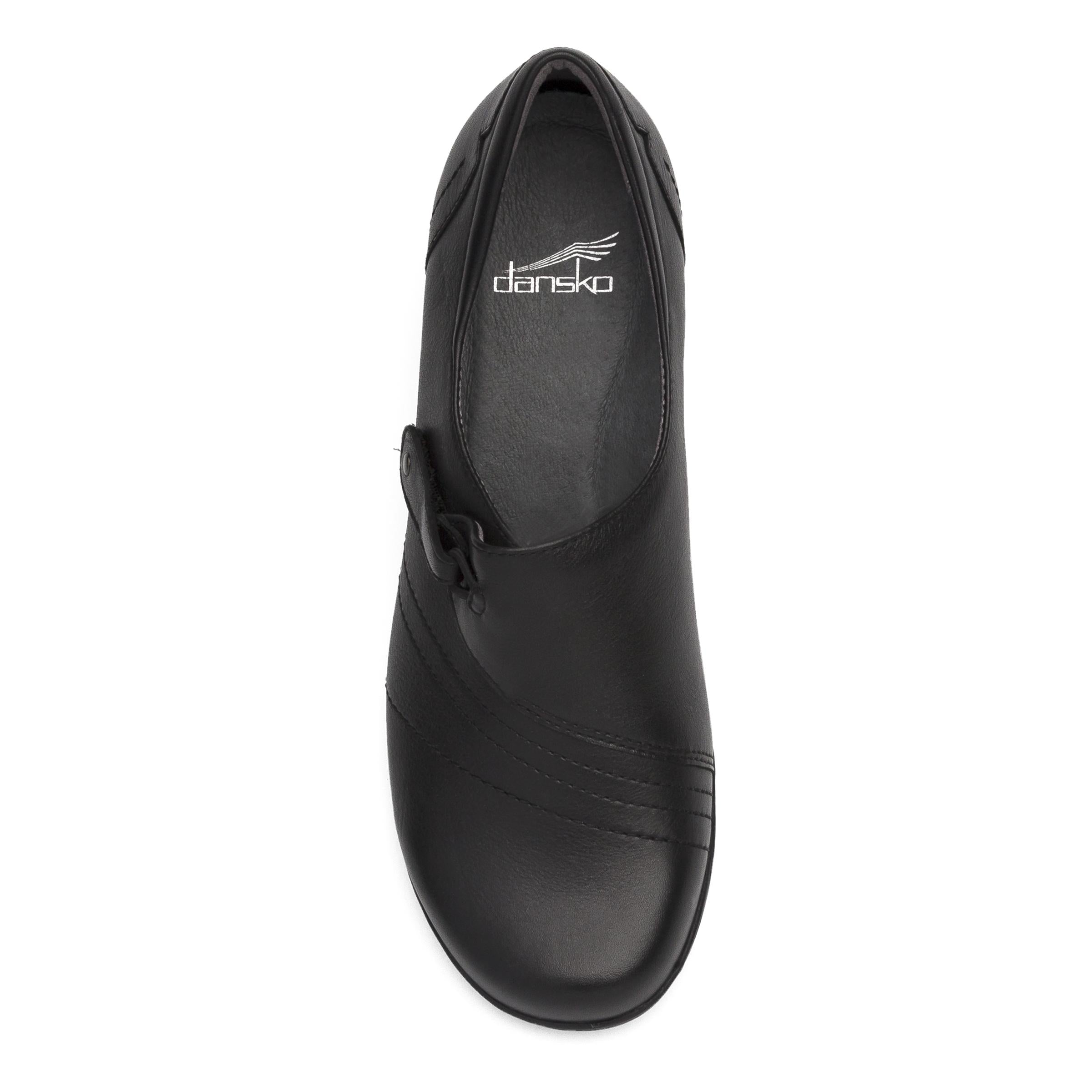 Franny Black Milled Nappa Dansko