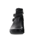 Toe image of Faithe Black Burnished Nubuck