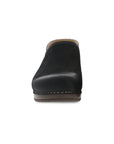 Toe image of Brenna Black Burnished Suede