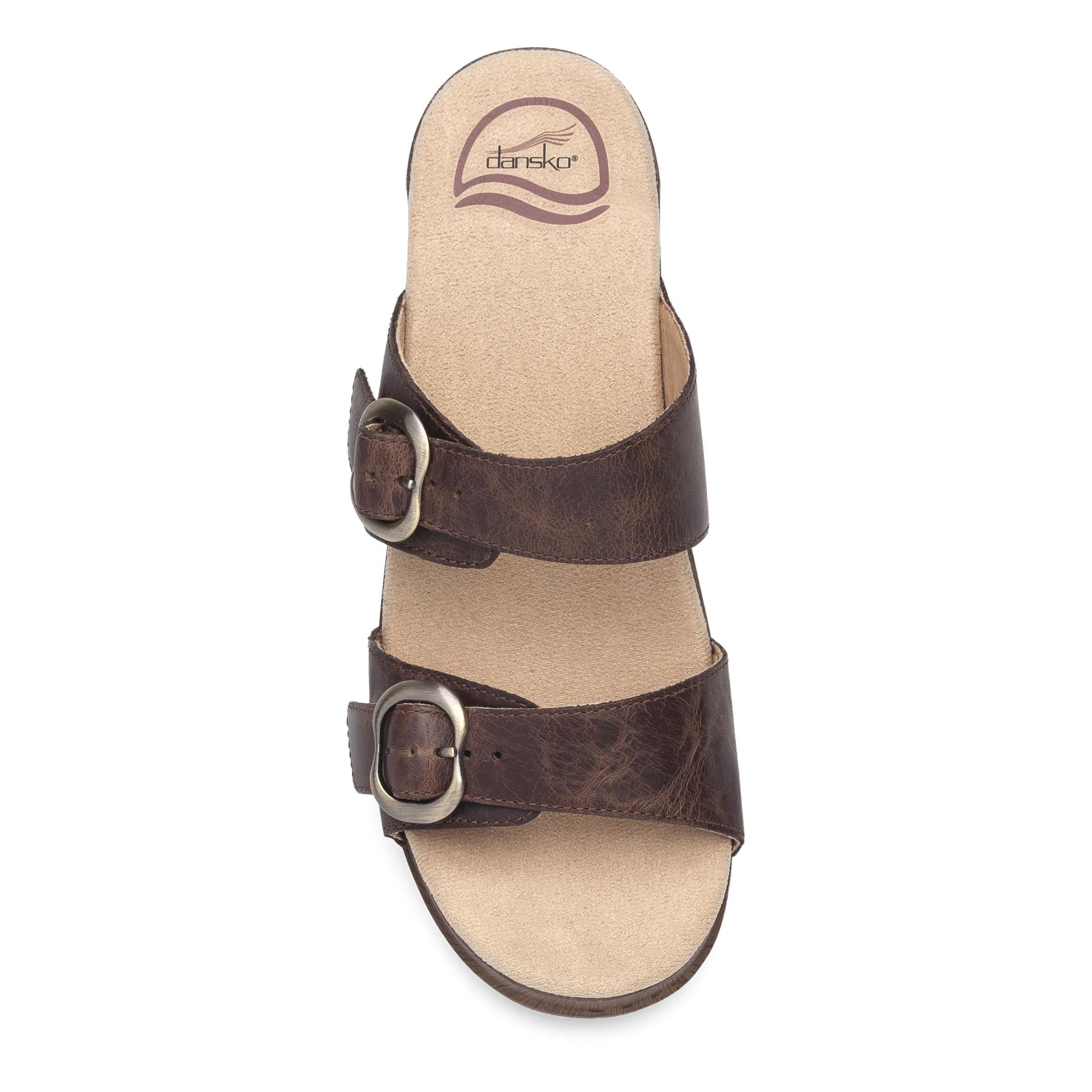 新品 Dansko Season Teak Vintage Pull Up 37 Sophie Teak Vintage Pull Up – Dansko